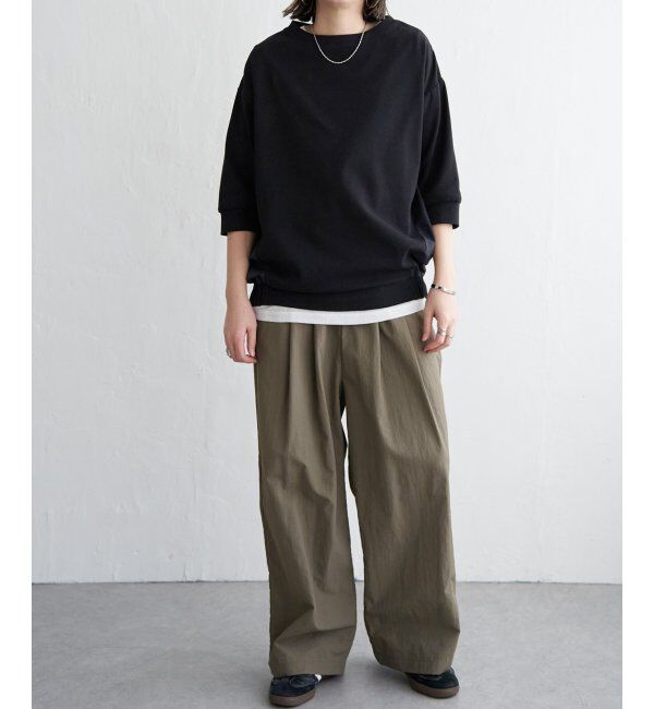 Lbc with Life「異素材切り替えタックプルオーバー」|その他|