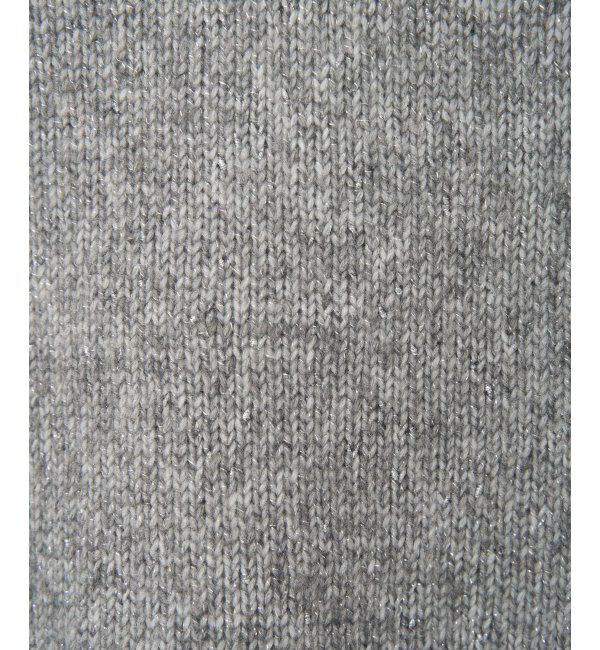 Lbc with Life「ラメノットヤーンハイショクニットPO」|カーディガン|