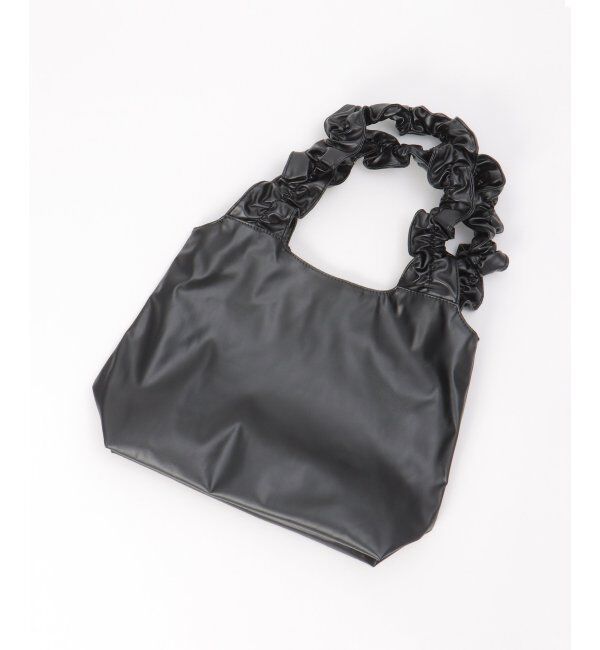 VENCE share style「合皮フリルハンドルトートバッグ」|その他|