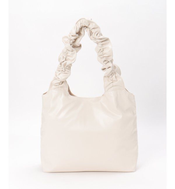 VENCE share style「合皮フリルハンドルトートバッグ」|その他|