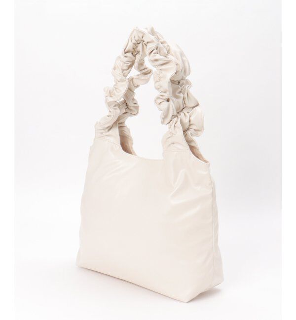 VENCE share style「合皮フリルハンドルトートバッグ」|その他|