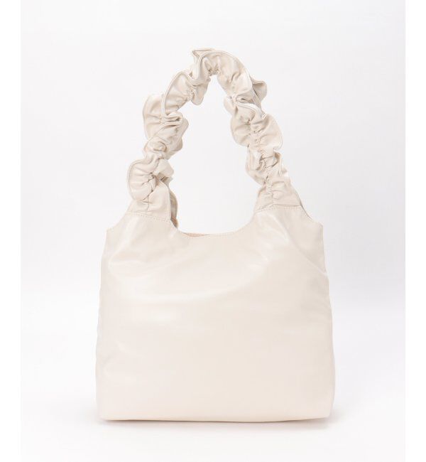 VENCE share style「合皮フリルハンドルトートバッグ」|その他|