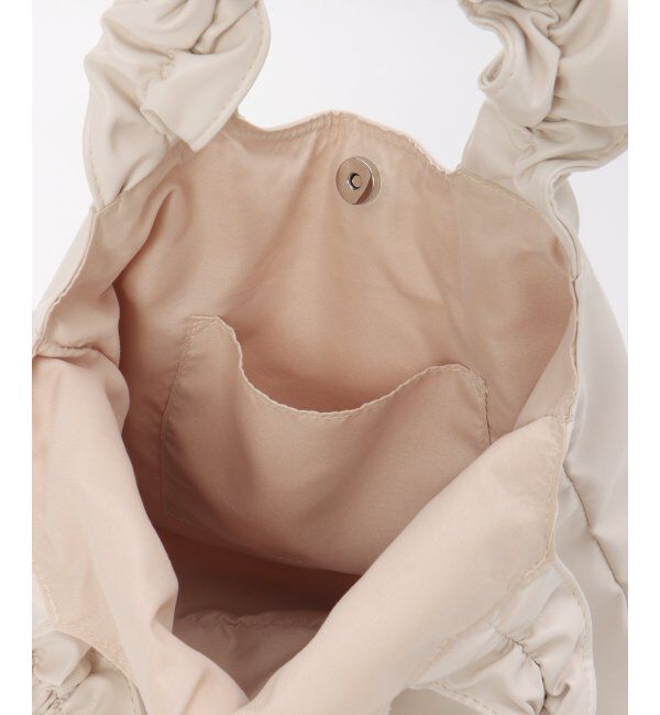 VENCE share style「合皮フリルハンドルトートバッグ」|その他|