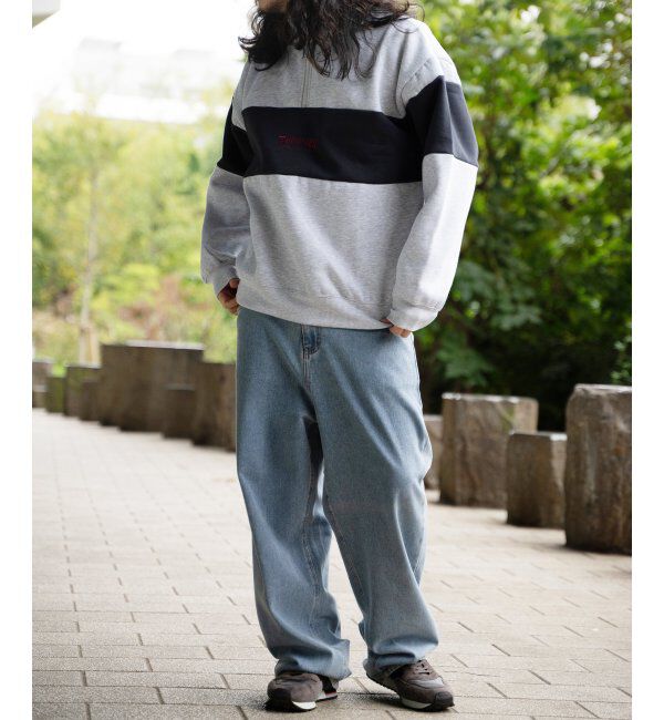 VENCE share style「THRASHER スラッシャー ハーフジップ」|スウェット・ジャージ|