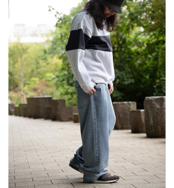 VENCE share style「THRASHER スラッシャー ハーフジップ」|スウェット・ジャージ|