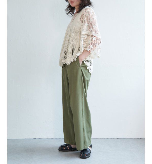 VENCE share style「メンウェザーイージーパンツ」|デニム|