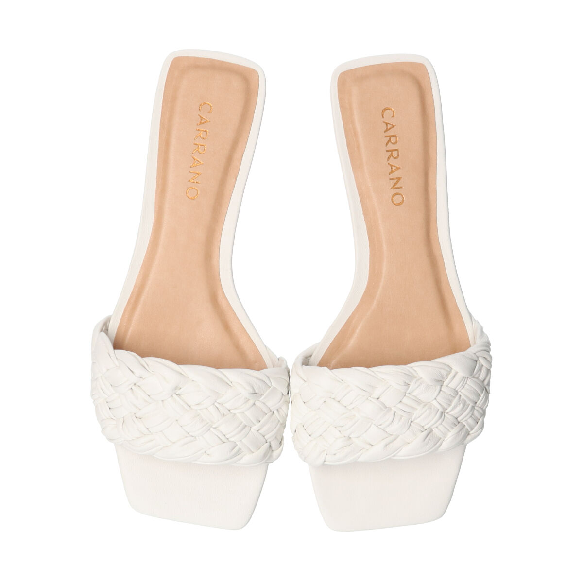 IMPORT SELECT「【CARRANO】イントレチャートフラットミュールサンダル 」|サンダル|