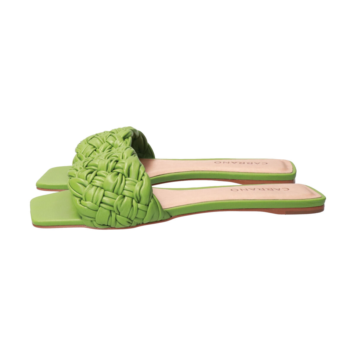 IMPORT SELECT「【CARRANO】イントレチャートフラットミュールサンダル 」|サンダル|