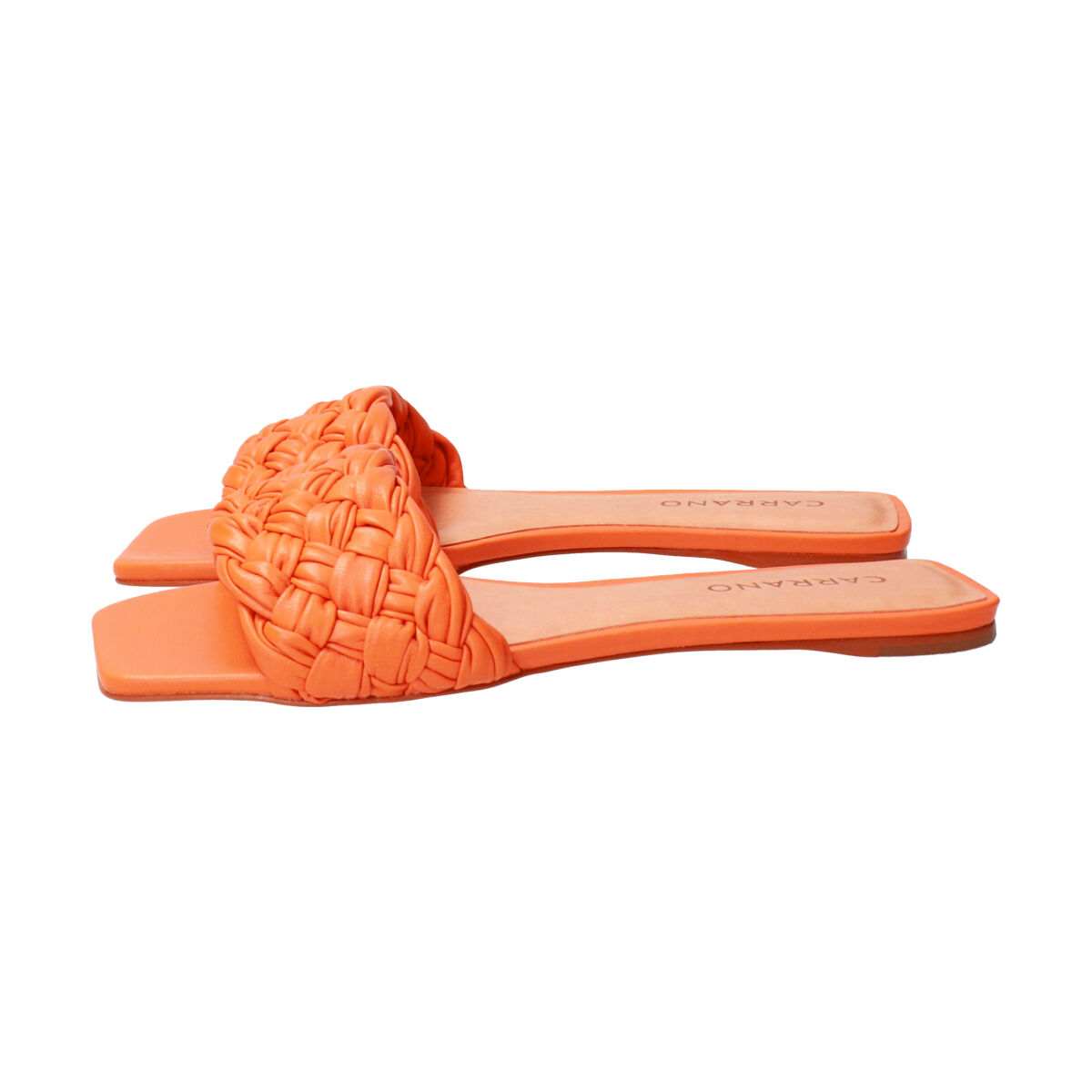 IMPORT SELECT「【CARRANO】イントレチャートフラットミュールサンダル 」|サンダル|