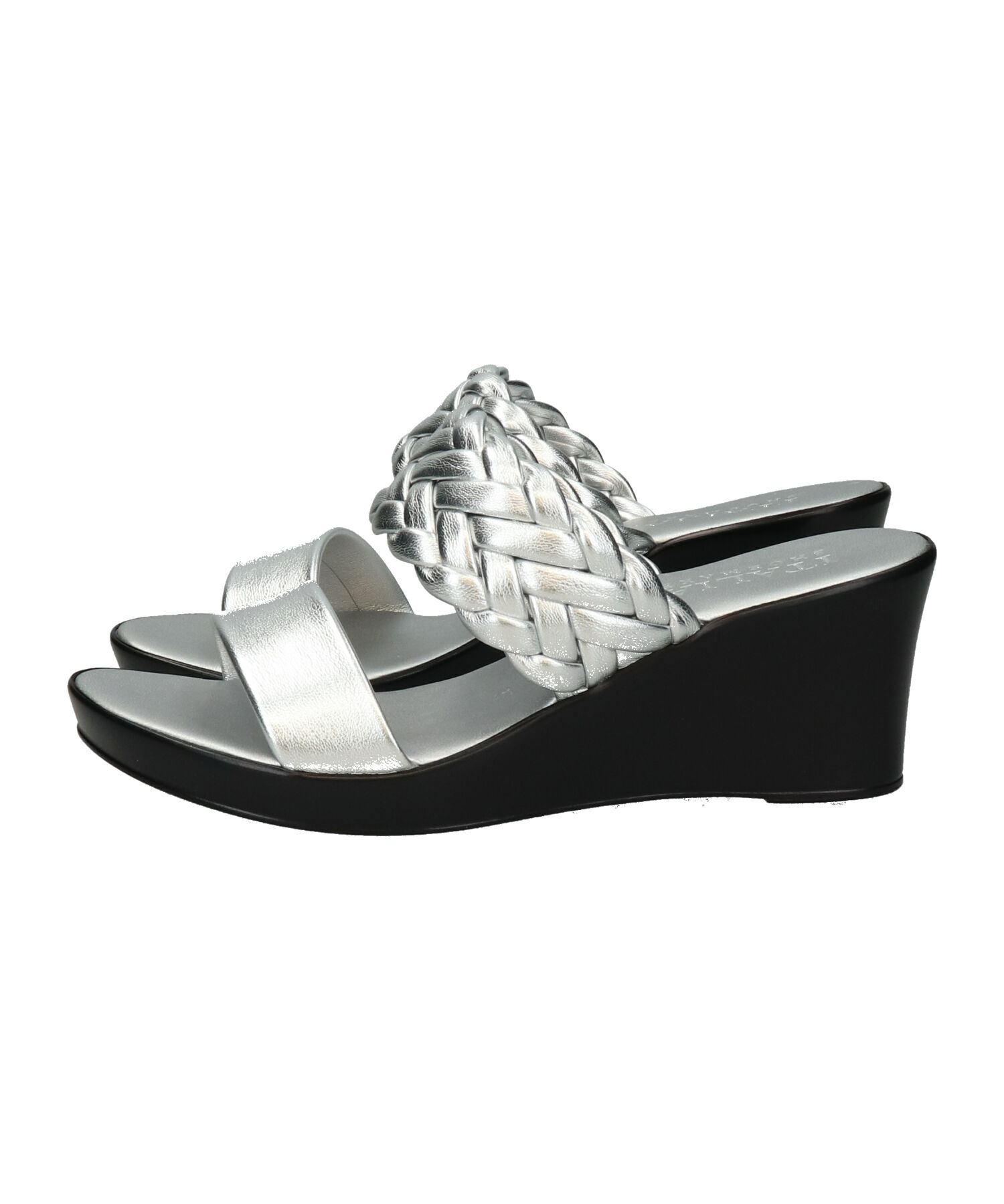 IMPORT SELECT「【ITALIAN SHOEMAKERS】イントレチャートウェッジヒールサンダル(952344)」|サンダル|