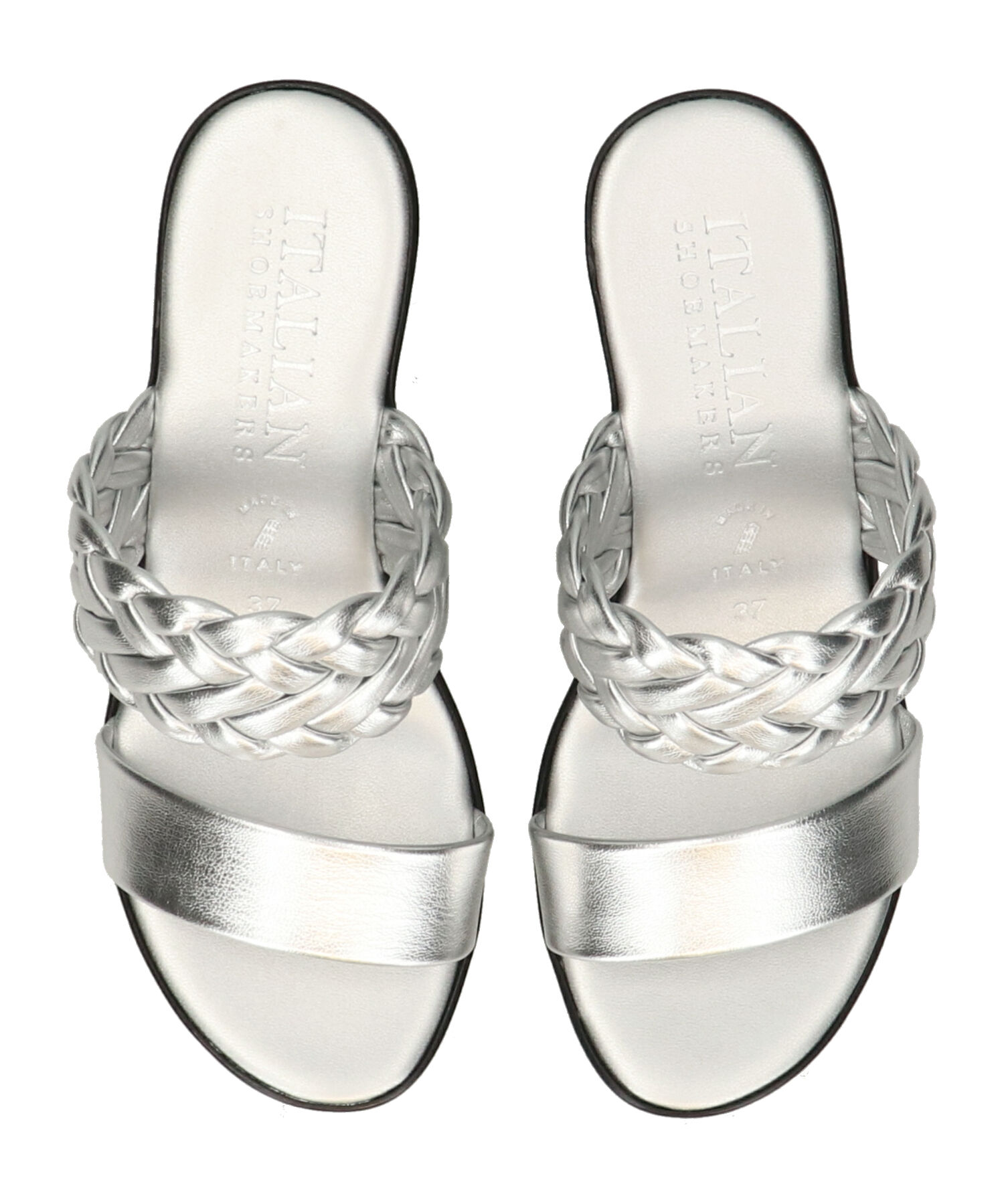 IMPORT SELECT「【ITALIAN SHOEMAKERS】イントレチャートウェッジヒールサンダル(952344)」|サンダル|