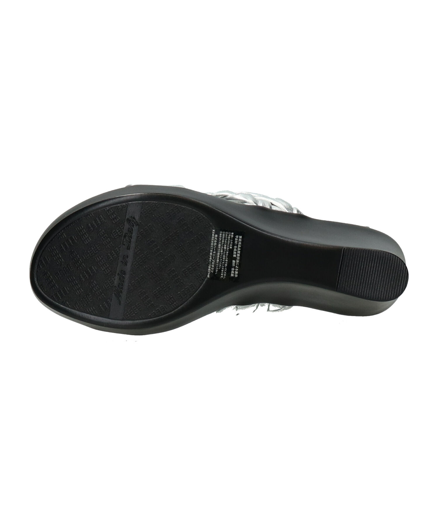 IMPORT SELECT「【ITALIAN SHOEMAKERS】イントレチャートウェッジヒールサンダル(952344)」|サンダル|