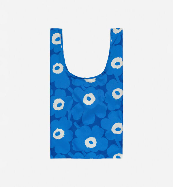 Marimekko「Unikko スマートバッグ」|トートバッグ|ブルー&times;ダークブルー