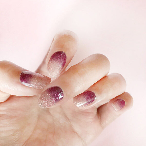  「インココ インココ貼るマニュキュアシート マルベリー　フィズ (8サイズ&times;2シート)」|ネイルカラー|