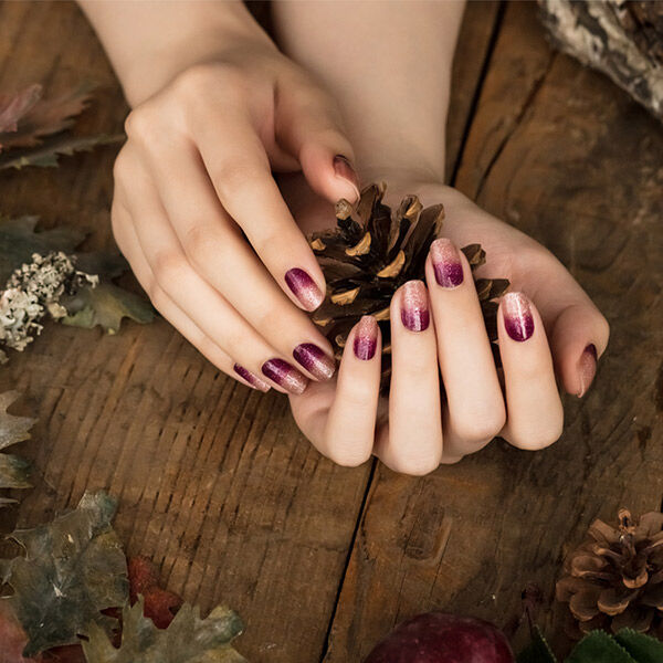  「インココ インココ貼るマニュキュアシート マルベリー　フィズ (8サイズ&times;2シート)」|ネイルカラー|