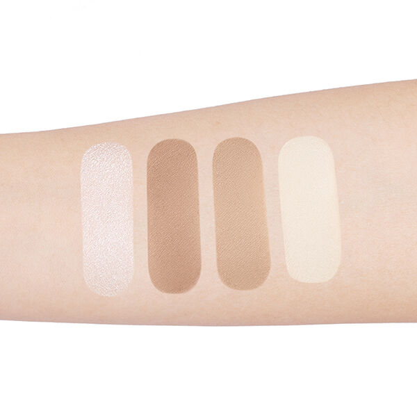  「JUDYDOLL メリハリマスターパレット #02N ウォームトーン (9g)」|フェイスパウダー|