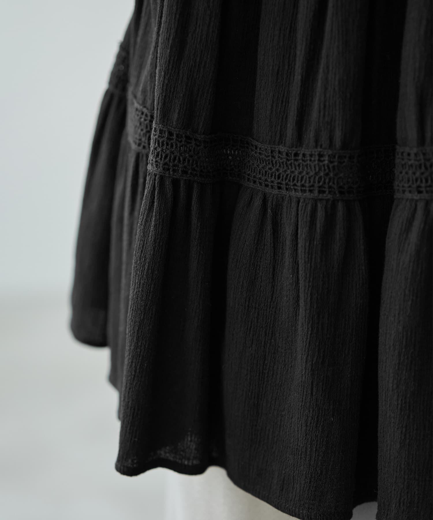 STYLE DELI「楊柳レースポイントブラウス」|シャツ・ブラウス|