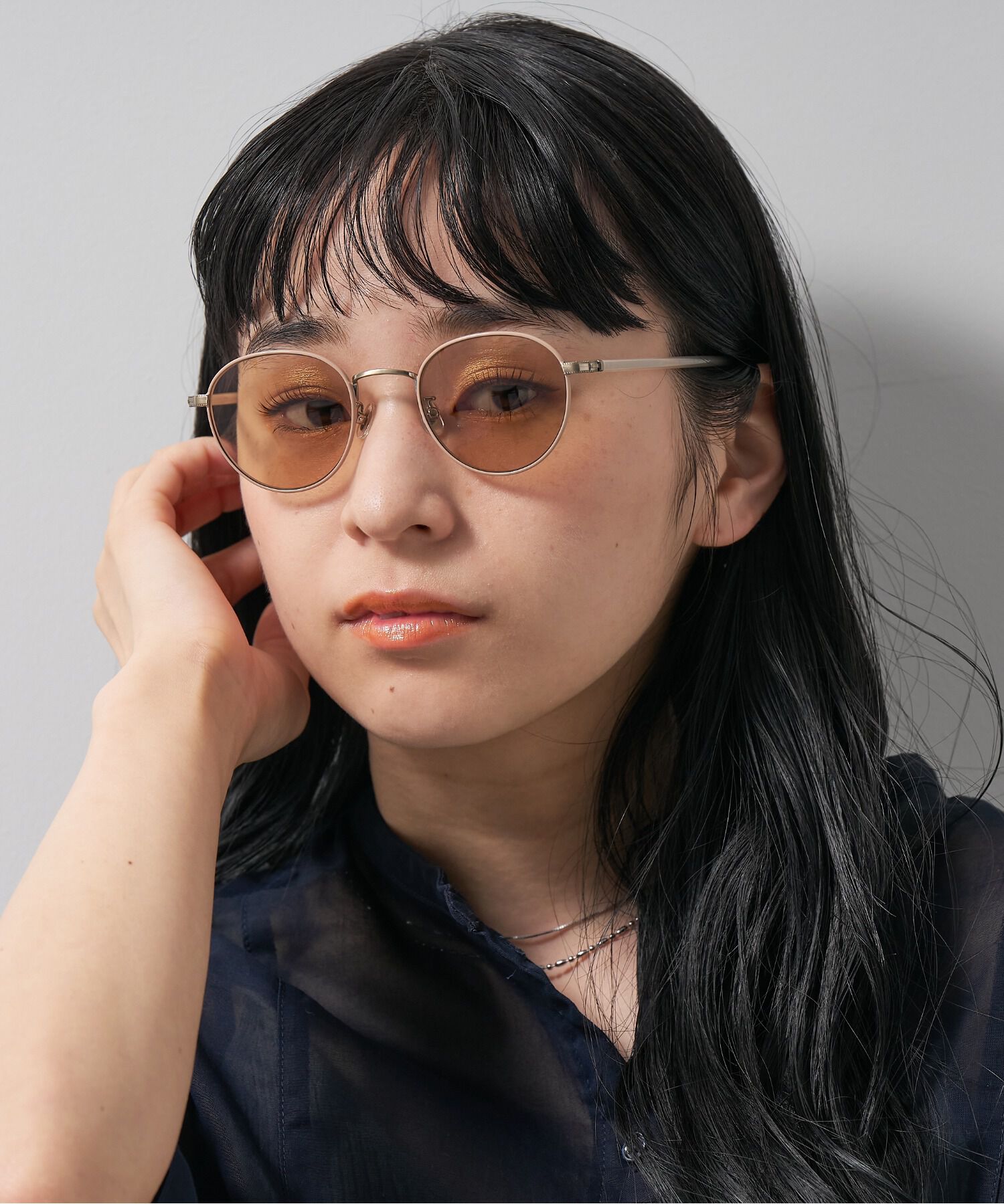  「Zoff｜UNITED ARROWS ボストン型 サングラス メタルフレーム【WEB限定】」|サングラス|
