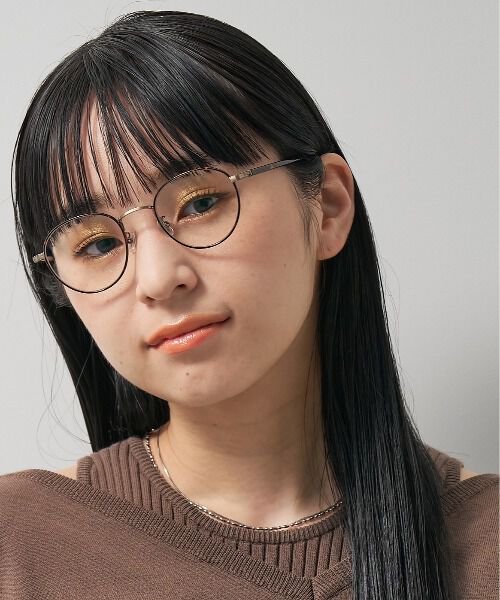  「Zoff｜UNITED ARROWS ボストン型 サングラス メタルフレーム【WEB限定】」|サングラス|