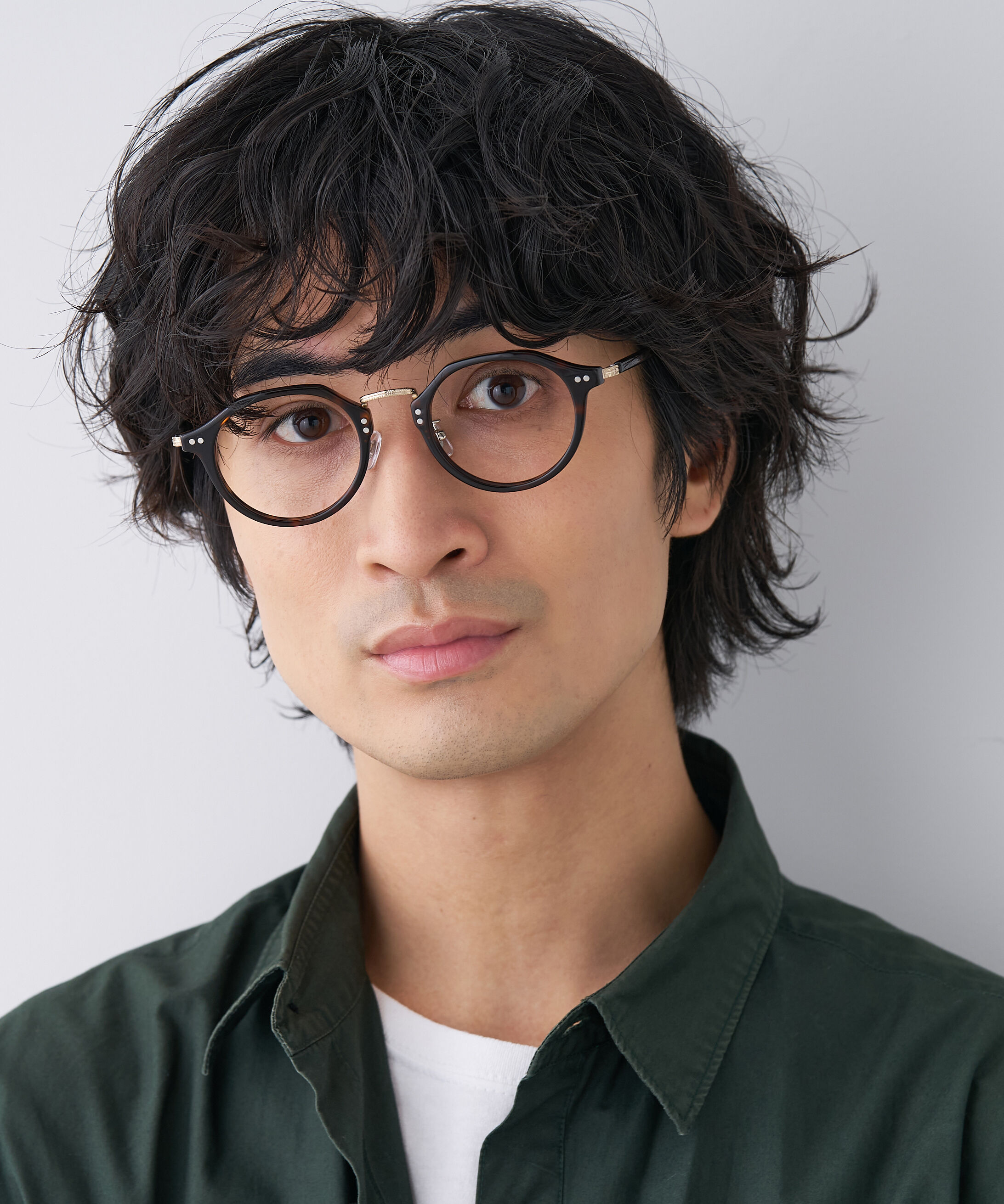  「ボストン型 メガネ｜Zoff｜UNITED ARROWS ユナイテッドアローズ  レンズ交換券付き」|メガネ|