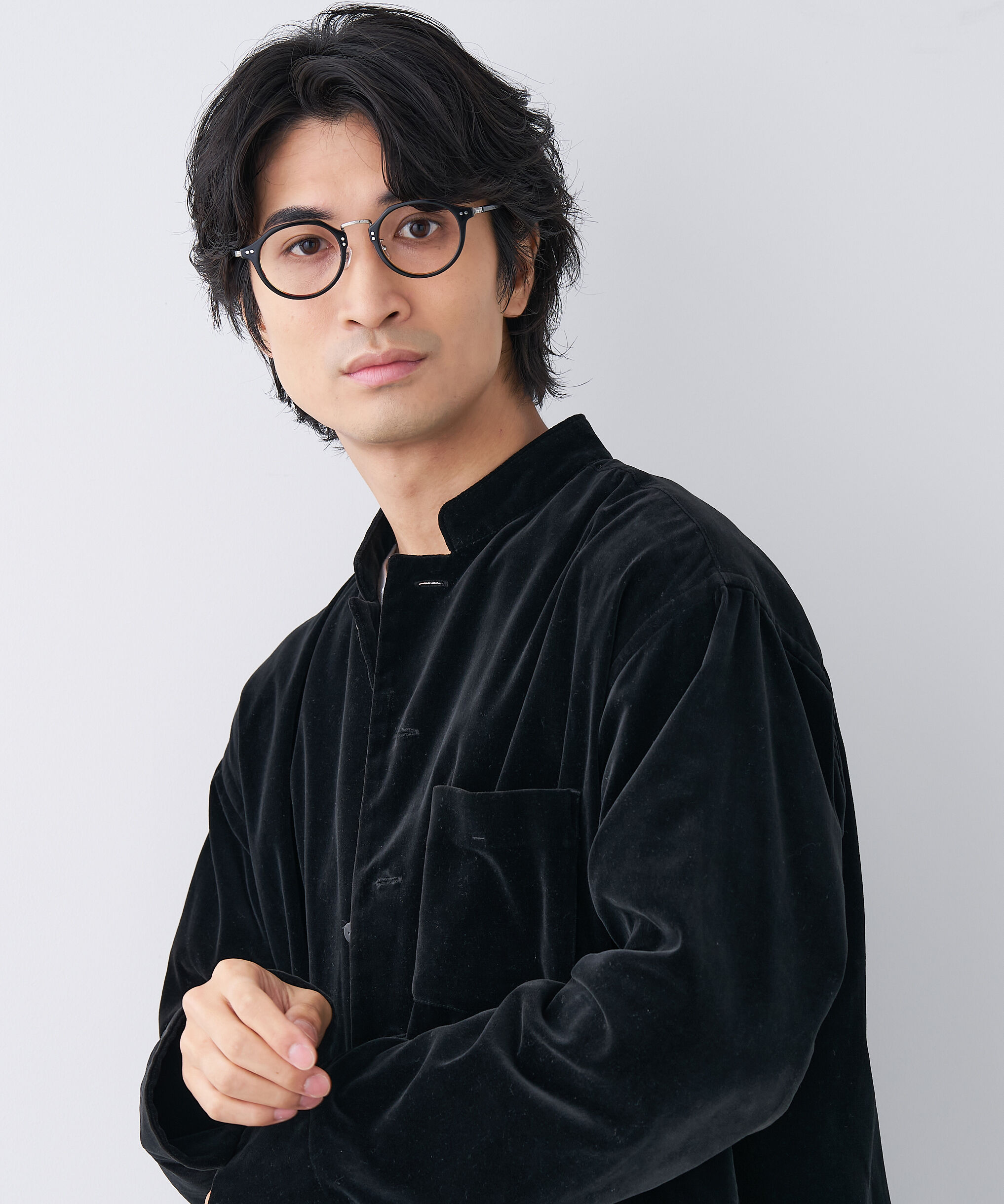  「ボストン型 メガネ｜Zoff｜UNITED ARROWS ユナイテッドアローズ  レンズ交換券付き」|メガネ|