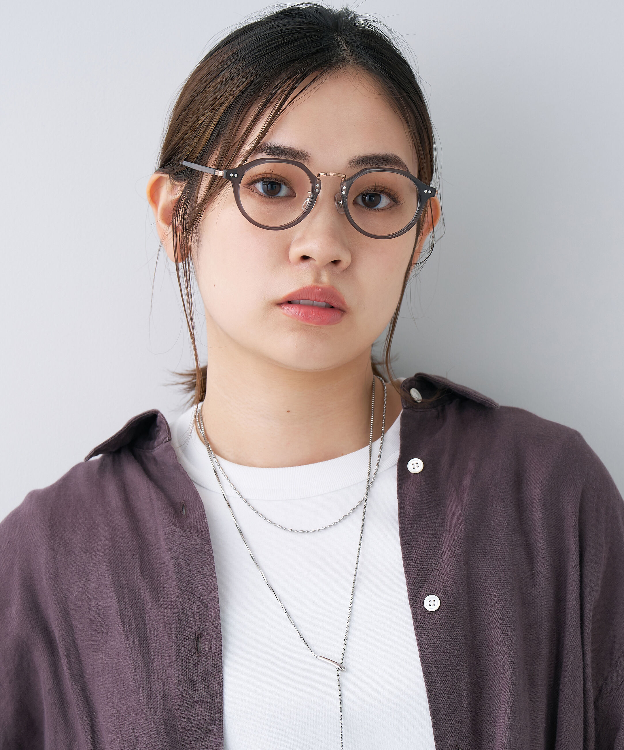  「ボストン型 メガネ｜Zoff｜UNITED ARROWS ユナイテッドアローズ  レンズ交換券付き」|メガネ|