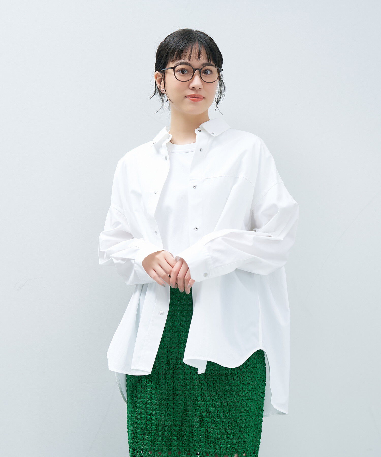  「ラウンド型 メガネ｜クラシックなラウンドフレーム レンズ交換券付き GO」|メガネ|