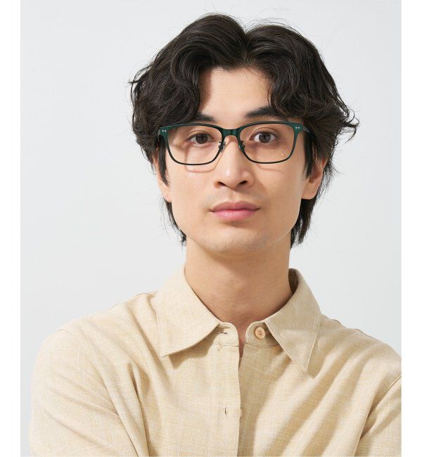  「Zoff|UNITED ARROWS|ウェリントン型 メガネ｜ユナイテッドアローズ  ビジネス 軽量 レンズ交換券付」|メガネ|