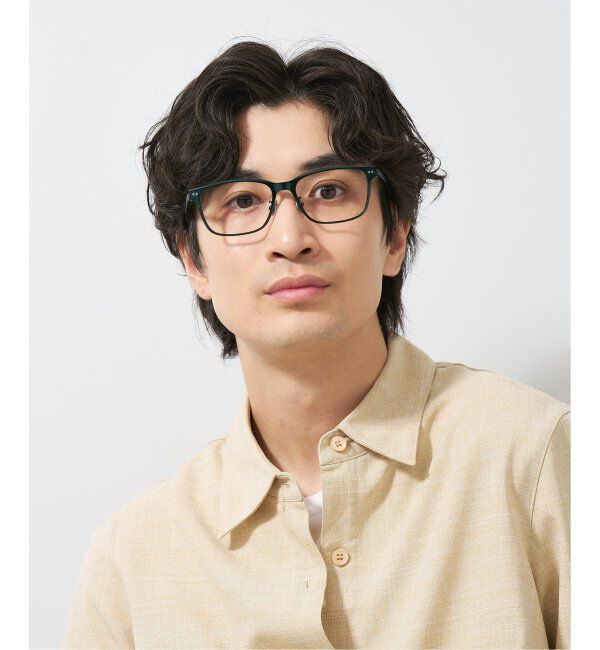  「Zoff|UNITED ARROWS|ウェリントン型 メガネ｜ユナイテッドアローズ  ビジネス 軽量 レンズ交換券付」|メガネ|