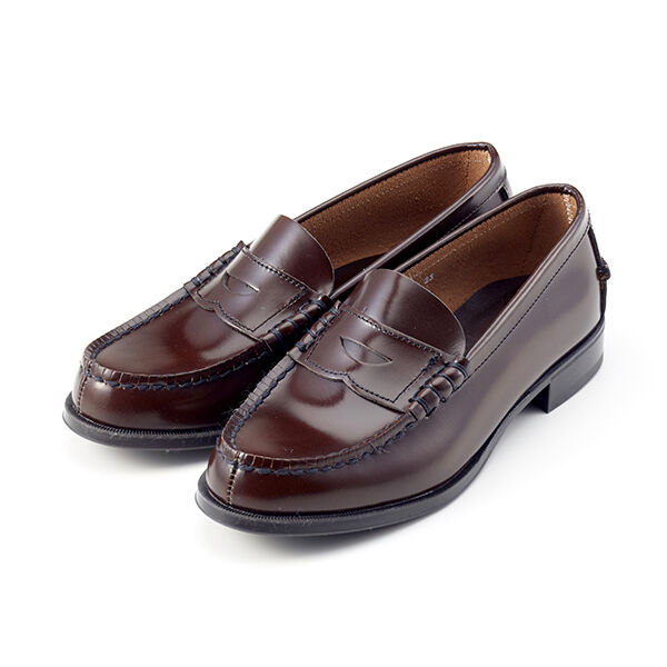 HARUTA「レディス牛革コインローファー #304」|ローファー|ＢＲ