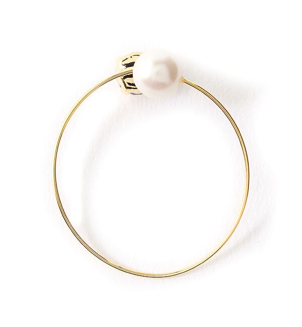 Phoebe「ラウンドフープイヤリング」|イヤリング|