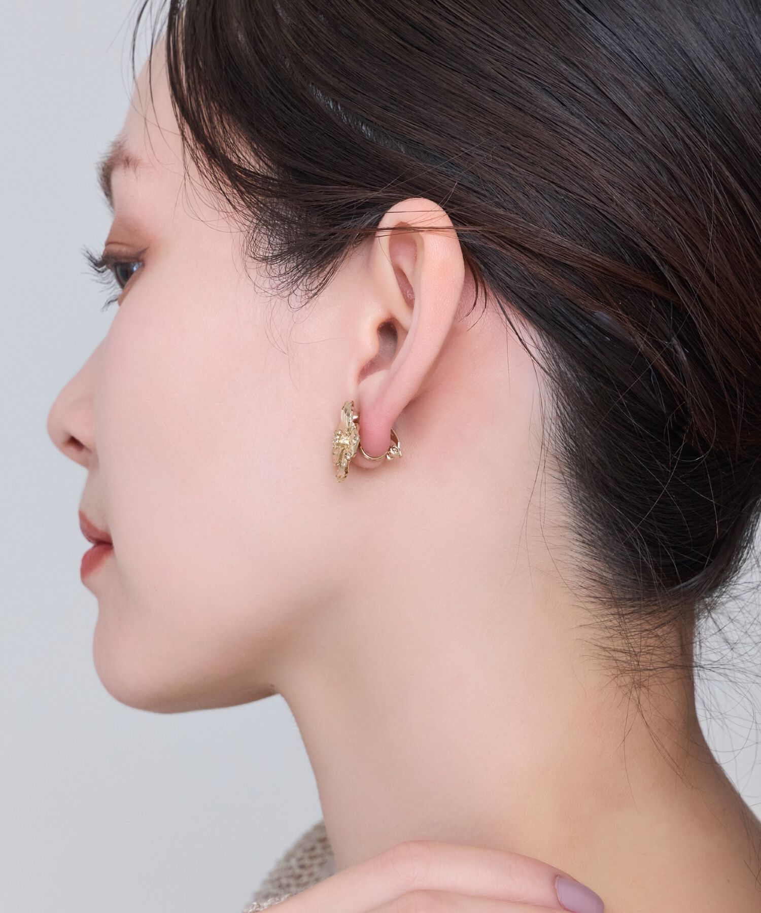 Phoebe「フレグラントフラワーメタルイヤリング」|イヤリング|