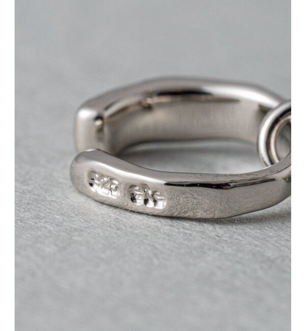 ete「ナチュラルストーン チェーン イヤリング」|イヤリング|