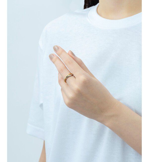 Jouete「ツイニング リング コンビカラー」|リング|