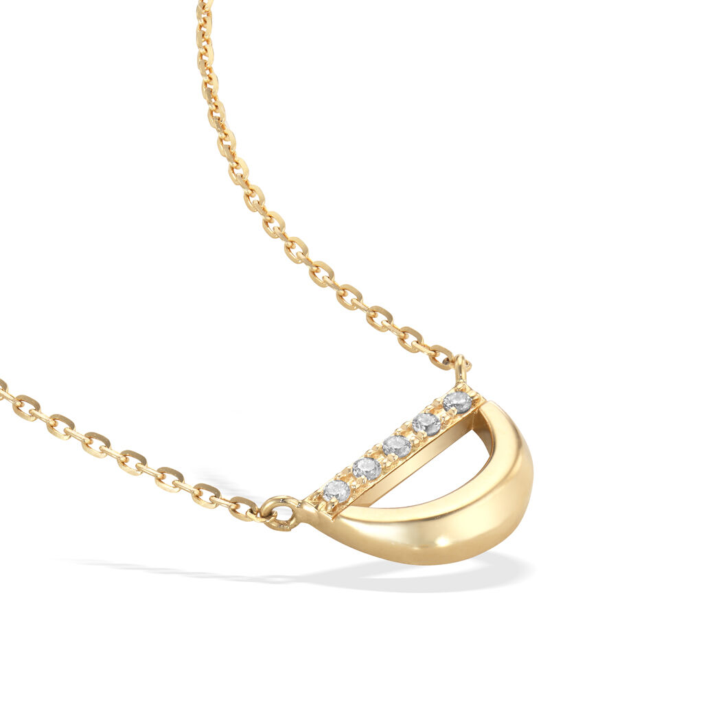 STAR JEWELRY「HALF MOON」|ネックレス|