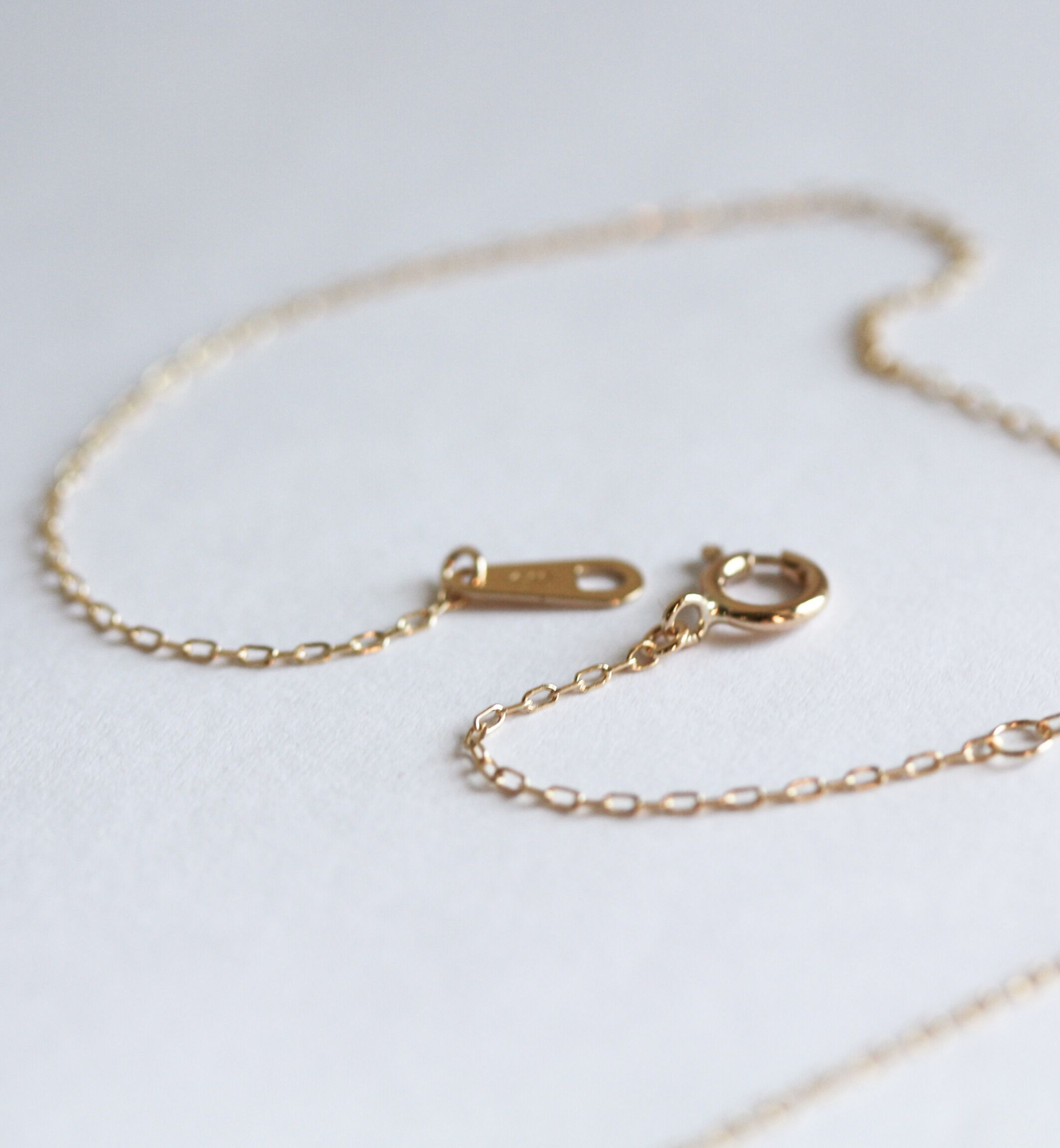  「ダイヤモンド リアン ネックレス  | K10YG〈LIEN〉」|ネックレス|