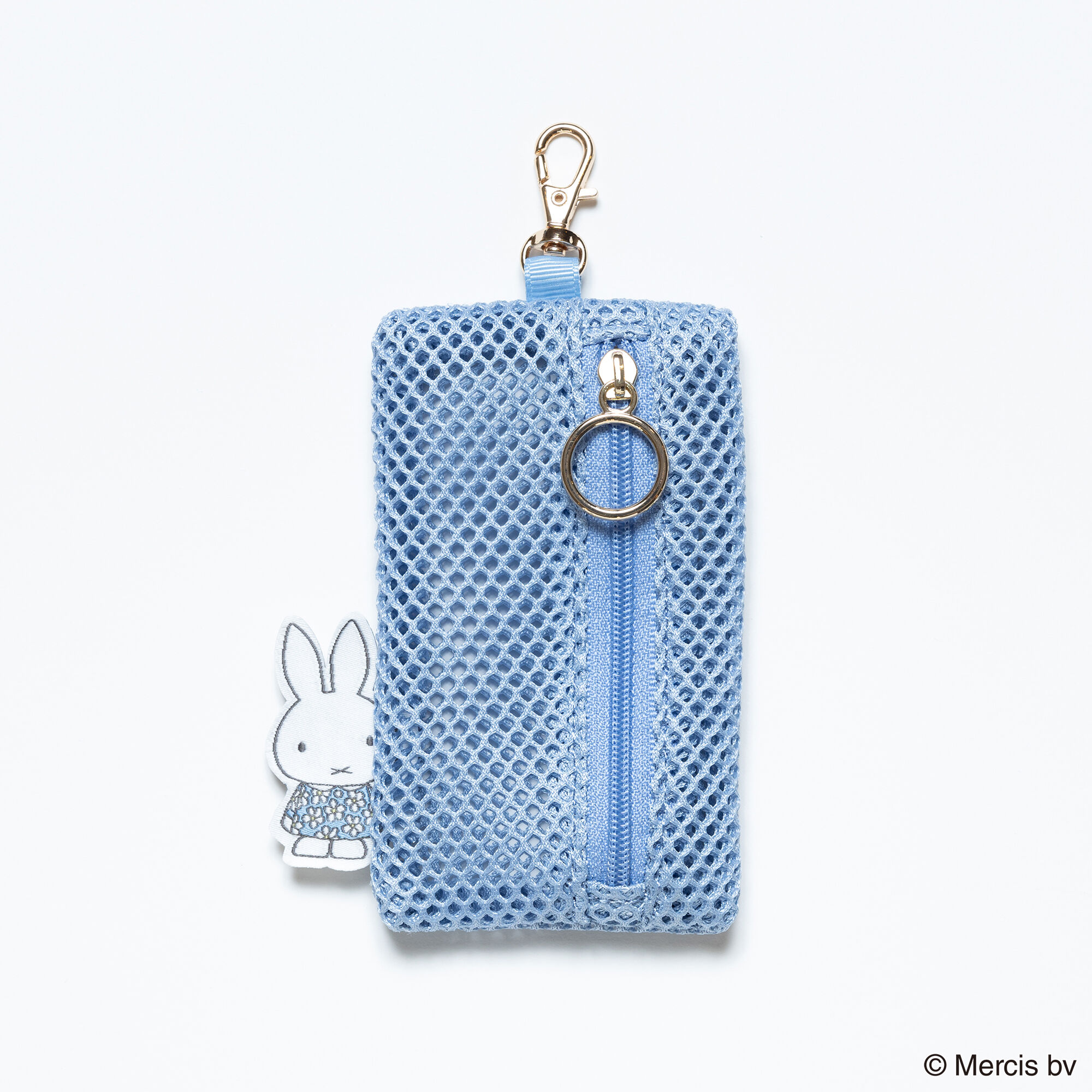  「BRUNA MESH CHARM ポーチ」|ポーチ|BLU