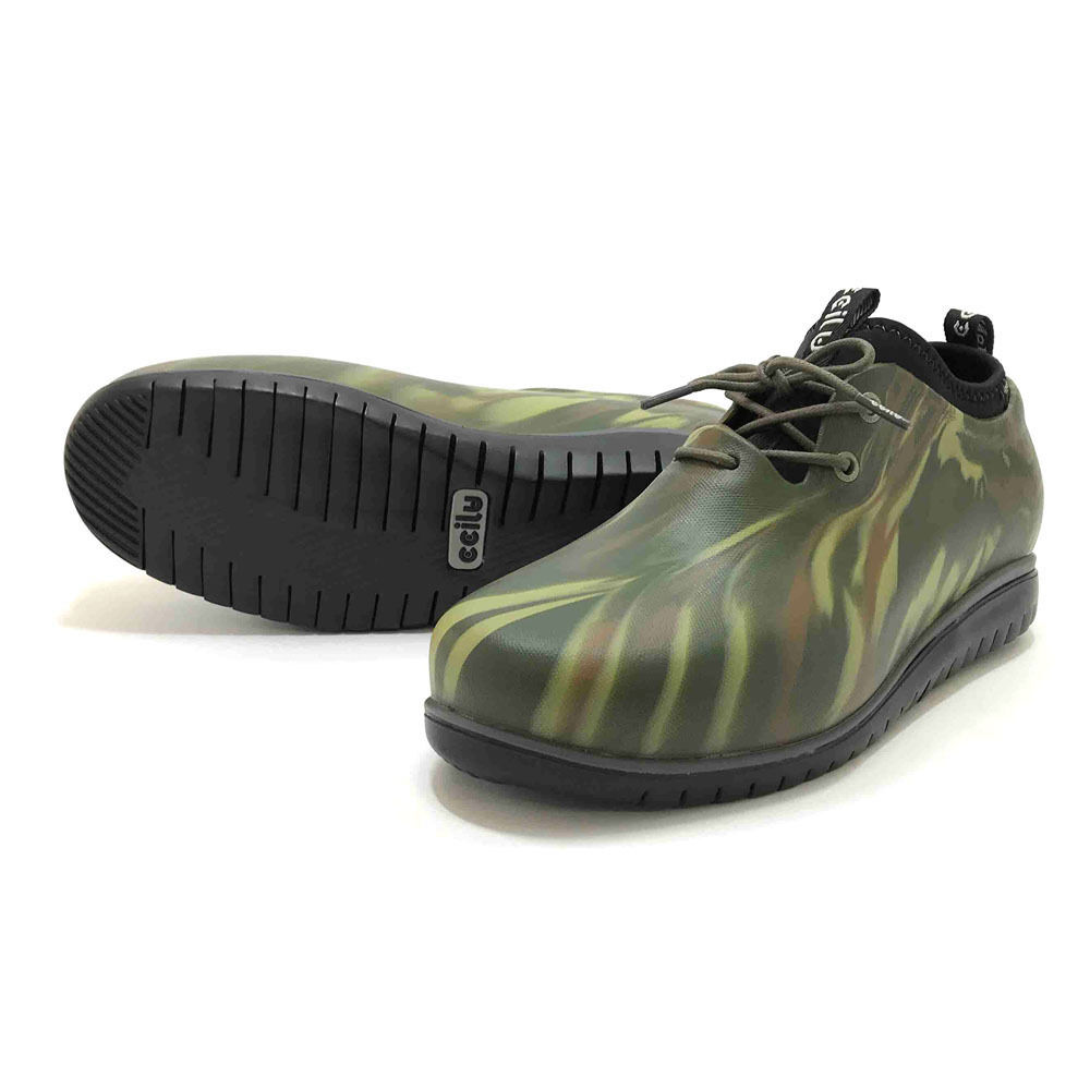 BACKYARD FAMILY「ccilu レインシューズ 通販 チル シューズ 靴 メンズ スニーカー 衝撃吸収 晴雨兼用 防水」|レインシューズ|ブラック2