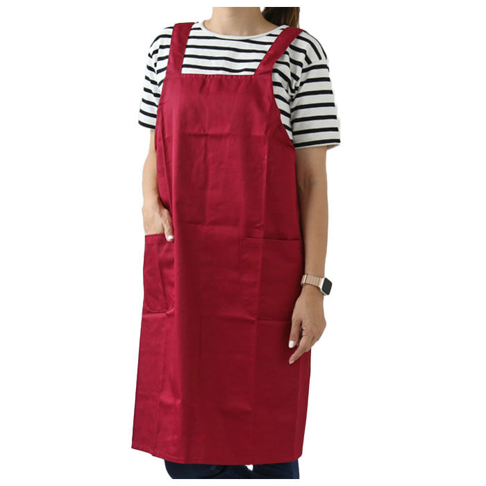 BACKYARD FAMILY「エプロン おしゃれ 通販 エプロン ナチュラル レディース h型 ワンピース ゆったり ブラック」|食器・キッチングッズ|