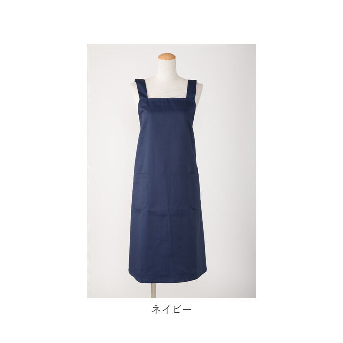 BACKYARD FAMILY「エプロン おしゃれ 通販 エプロン ナチュラル レディース h型 ワンピース ゆったり ブラック」|食器・キッチングッズ|