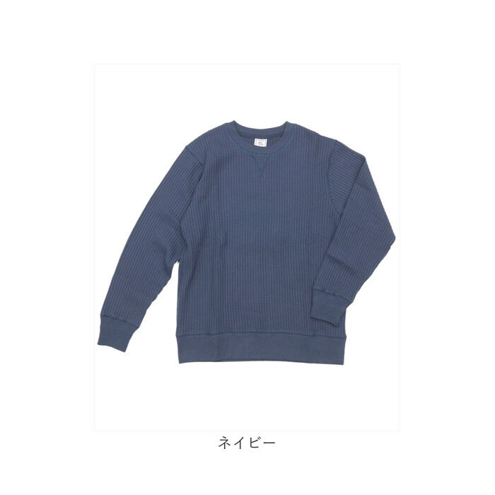 BACKYARD FAMILY「JEMORGAN サーマル JB001-52C 通販 ワッフル ロンT ビッグワッフル」|Tシャツ・カットソー|