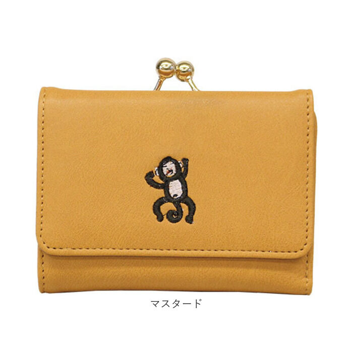 BACKYARD FAMILY「財布 がま口 アニマル 通販 がま口財布 二つ折り 二つ折り財布 さいふ サイフ 折り財布」|財布|