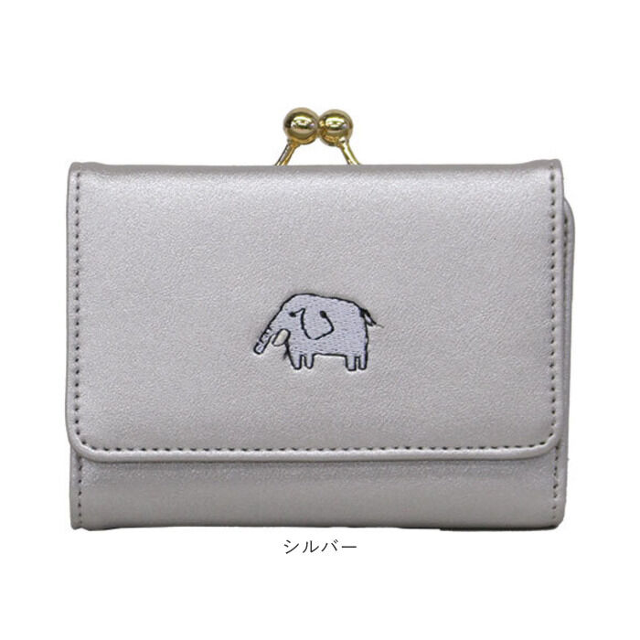 BACKYARD FAMILY「財布 がま口 アニマル 通販 がま口財布 二つ折り 二つ折り財布 さいふ サイフ 折り財布」|財布|
