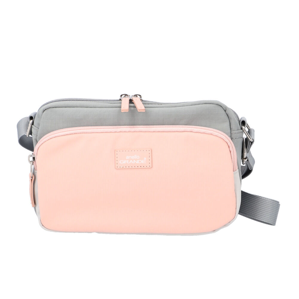 BACKYARD FAMILY「アネログランデ ショルダーバッグ 通販 ミニショルダーバッグ 斜めがけバッグ ミニショルダー」|ショルダー・メッセンジャー|ピンク1