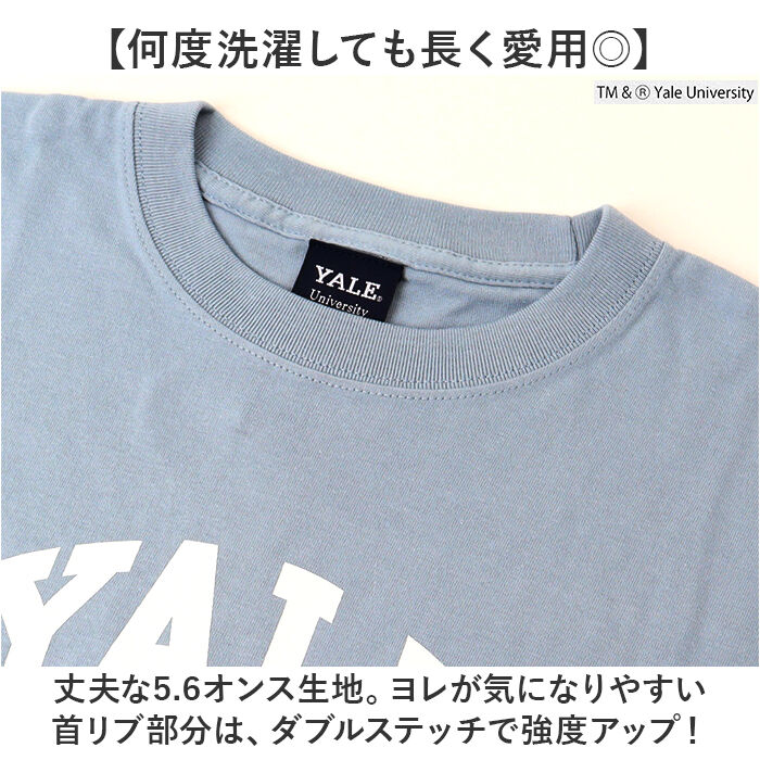 BACKYARD FAMILY「Tシャツ シャツ 半袖 YALE 通販 カットソー tシャツ 半袖Tシャツ 半袖tシャツ」|Tシャツ・カットソー|