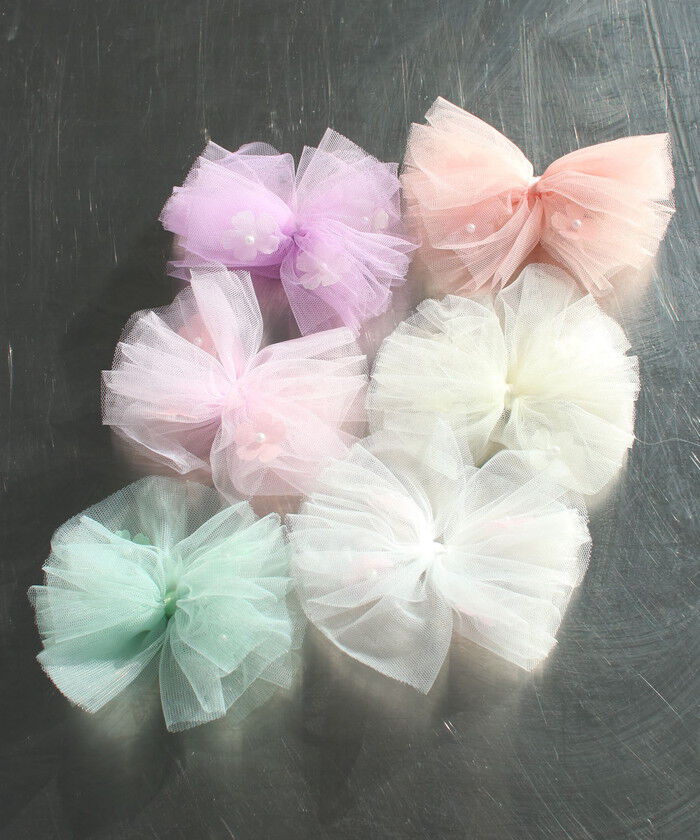 BACKYARD FAMILY「ヘアクリップ 大きめ リボン 通販 ヘア クリップ ヘアピン 髪飾り 髪留め キッズ 女の子 子供」|その他|