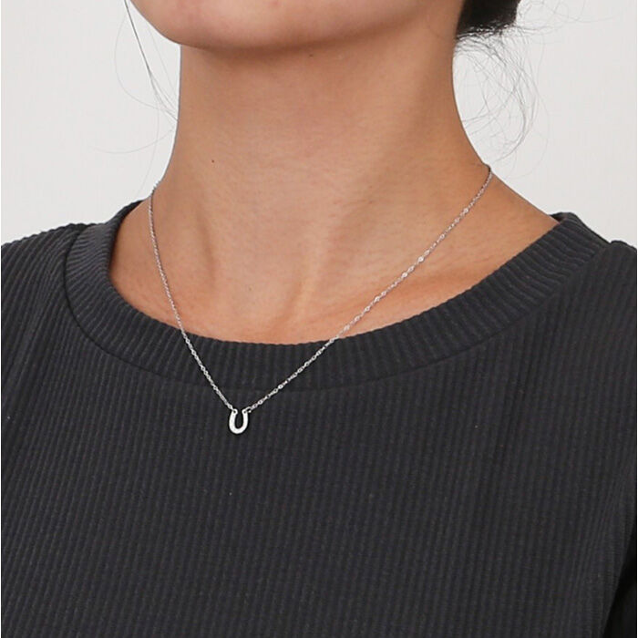 BACKYARD FAMILY「ネックレス サージカルステンレス ジュエリー 通販 ステンレス アクセサリー 槌目 きれいめ」|その他|