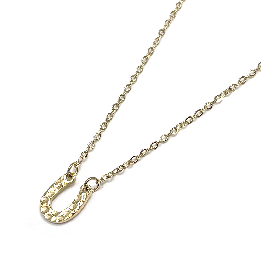 BACKYARD FAMILY「ネックレス サージカルステンレス ジュエリー 通販 ステンレス アクセサリー 槌目 きれいめ」|その他|ゴールド3