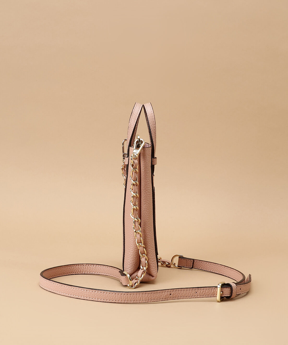 Samantha Thavasa「シンプルスクエア型 レザーミニショルダーバッグ」|ショルダー・メッセンジャー|