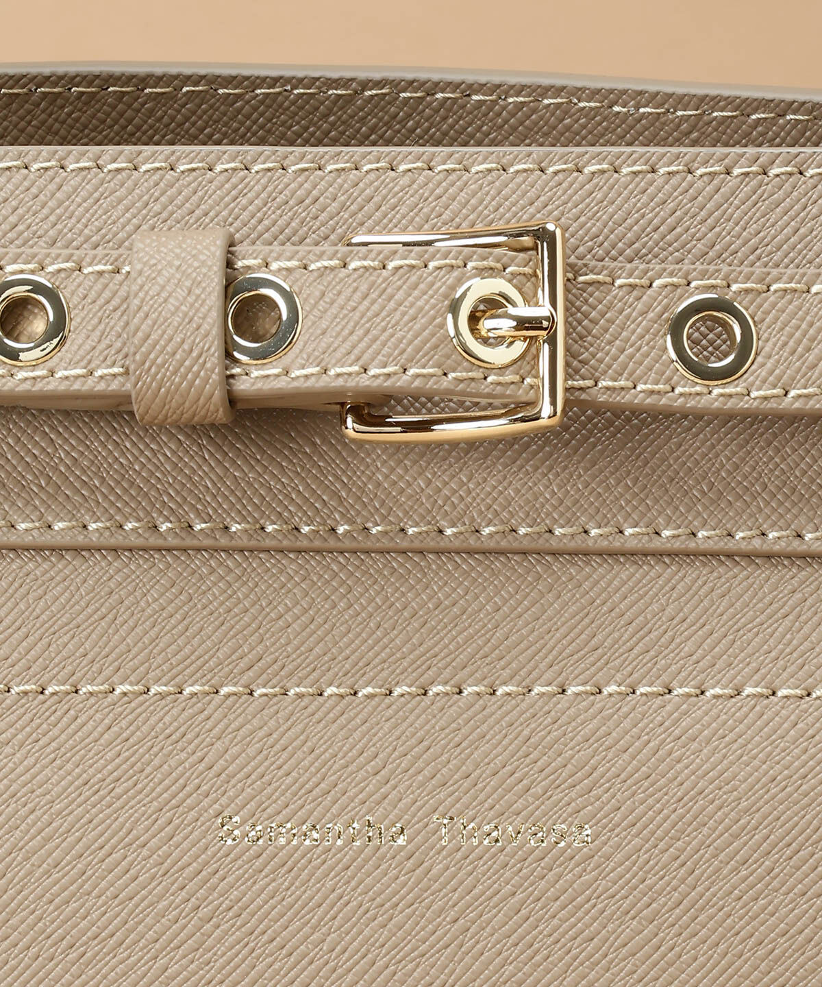 Samantha Thavasa「ベルトデザイン トートバッグ」|トートバッグ|